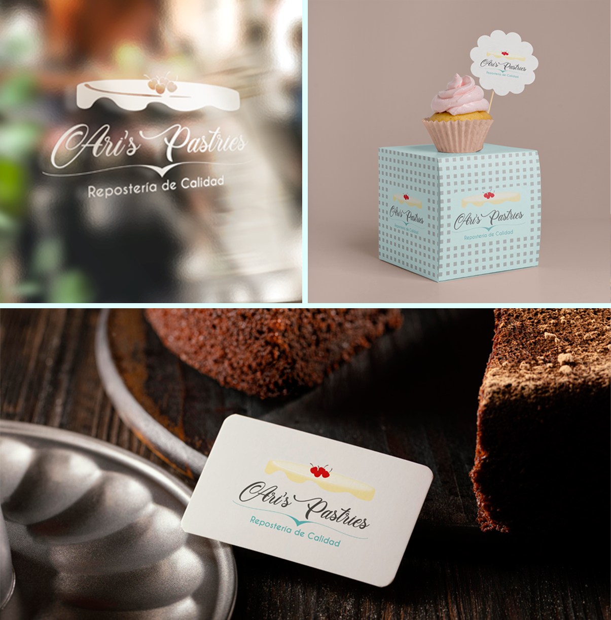 Proyecto Ari's Pastries realizado por Wípudi Creativos