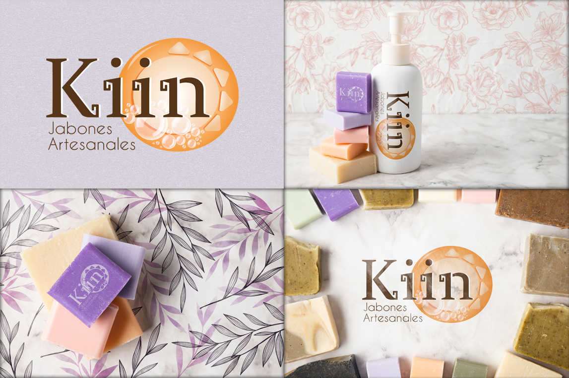 Proyecto Kiin Jabones realizado por Wípudi Creativos